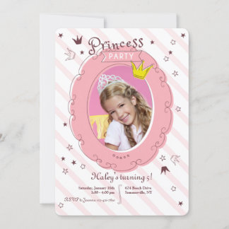 Invitación a la foto del Fiesta Princesa