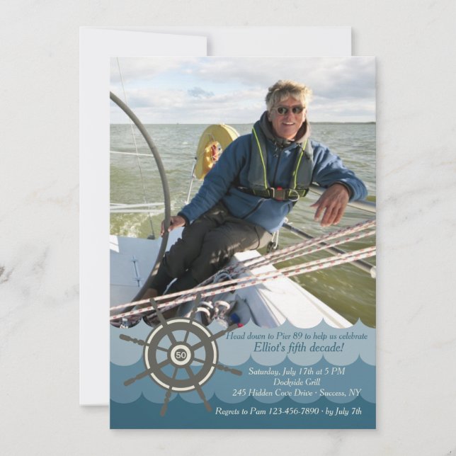 Invitación a la foto del helicóptero (Anverso)