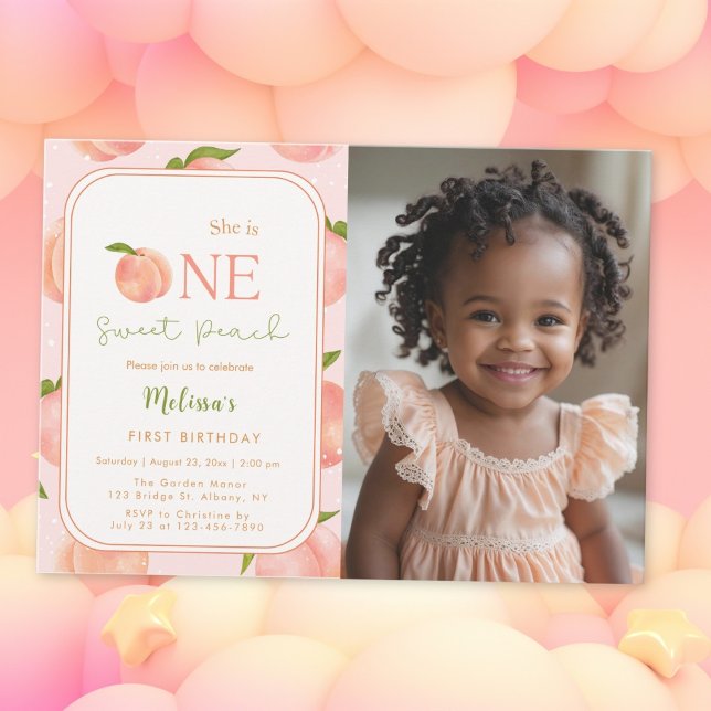 Invitación a la foto del primer cumpleaños de One  (Subido por el creador)