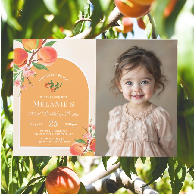 Invitación a la foto del primer cumpleaños de One  (Subido por el creador)