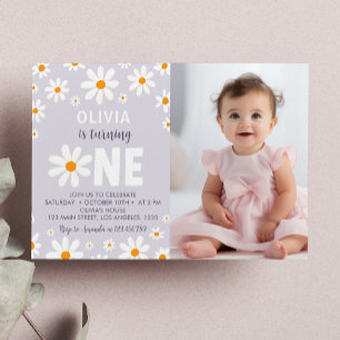 Invitación a la foto del primer cumpleaños de Retr