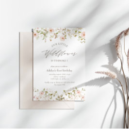 Invitación a la foto del primer cumpleaños del beb