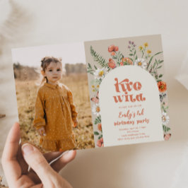 Invitación a la foto del segundo cumpleaños de Wil