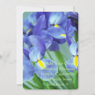 Invitación a la fotografía de arte de flores Prima