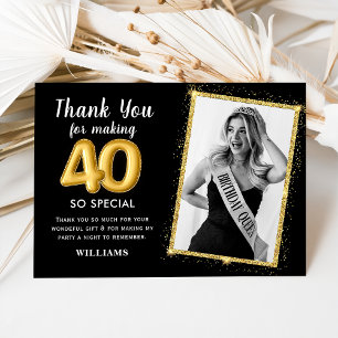 Invitación a la fotografía de cumpleaños de adulto