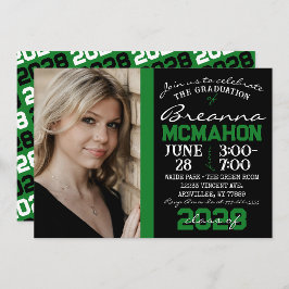 Invitación a la fotografía de graduación moderna v