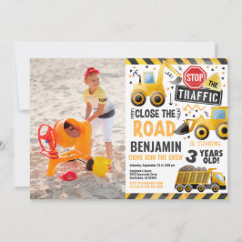 Invitación a la fotografía de la fiesta de cumplea