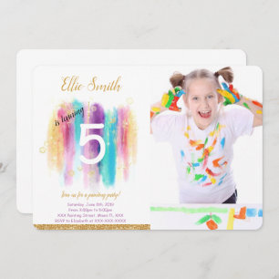 Invitación a la fotografía de pintura