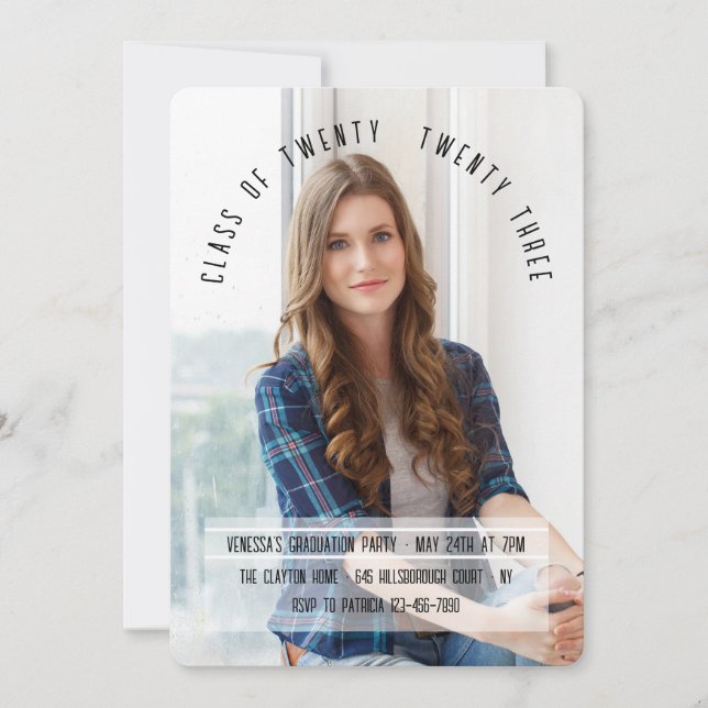 Invitación a la fotografía de tipo Arco (Anverso)