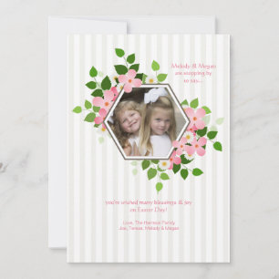 Invitación a la fotografía floral de Hexagon