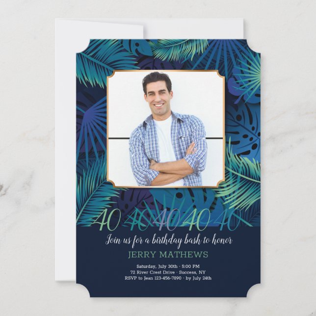 Invitación a la fotografía nocturna tropical (Anverso)