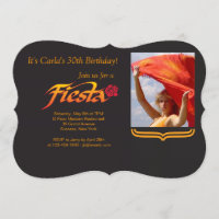 Invitación a la fotografía Rosa Fiesta
