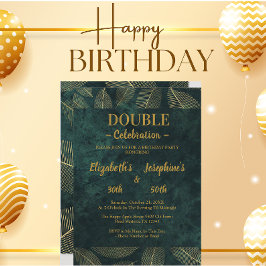 Invitación a la Gala de Cumpleaños Doble Conjunta 
