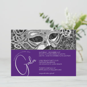 Invitación a la Gala de la Mascarada de Plata