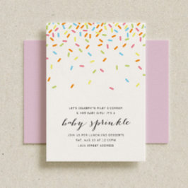 Invitación a la gasa de bebé dulce