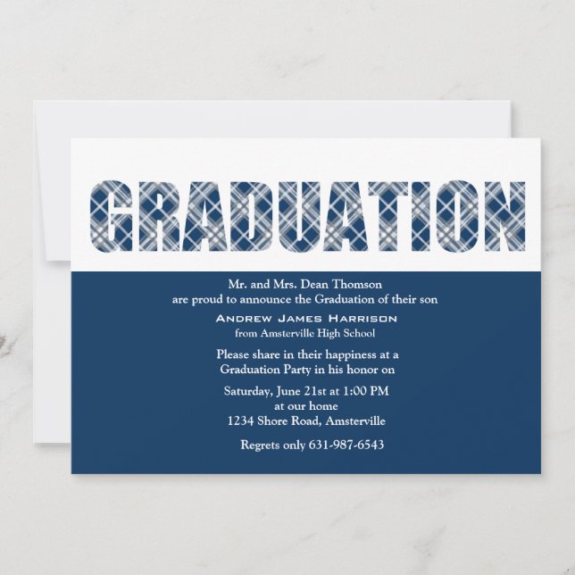 Invitación a la graduación (Anverso)