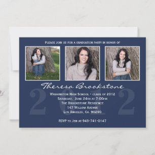 Invitación a la graduación de 2013