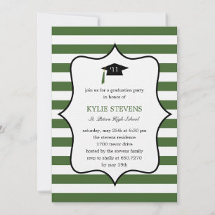 Invitación a la graduación de Cap de Guay - Verde