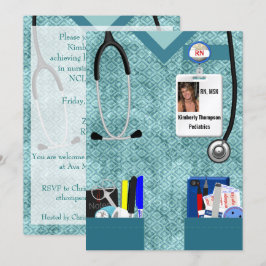 Invitación a la graduación de Enfermería