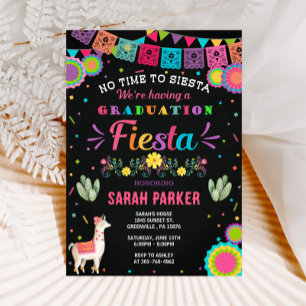 Invitación a la graduación de Fiesta