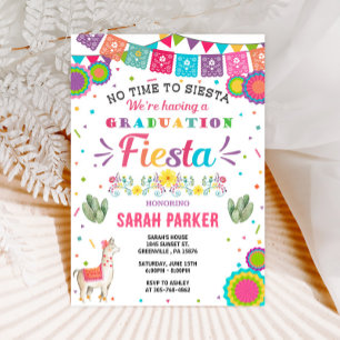 Invitación a la graduación de Fiesta