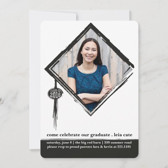 Invitación a la graduación de la clase (Anverso)