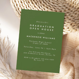 Invitación a la Graduación de la Escuela Secundari