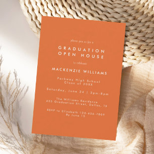 Invitación a la Graduación de la Escuela Secundari