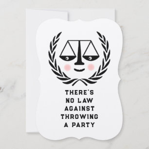 Invitación a la graduación de la facultad de derec