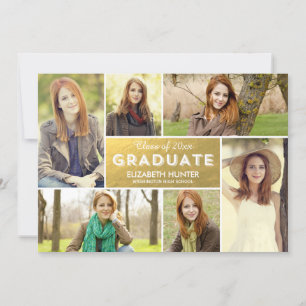 Invitación a la graduación de la muestra fotográfi