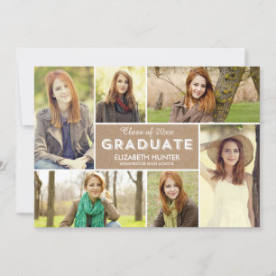 Invitación a la graduación de la muestra fotográfi
