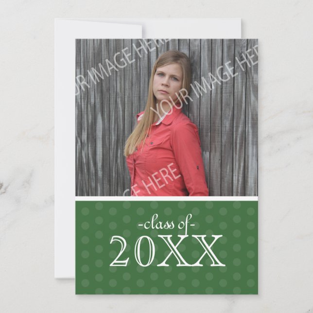 Invitación a la graduación de Open House (Anverso)