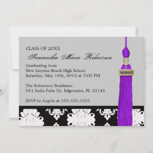 Invitación a la graduación de Personalizados perso