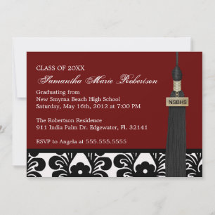 Invitación a la graduación de Personalizados perso