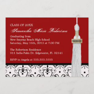 Invitación a la graduación de Personalizados perso