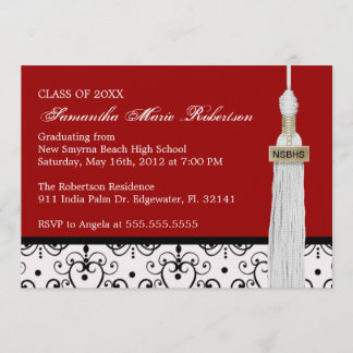 Invitación a la graduación de Personalizados perso