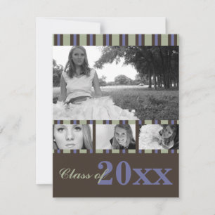 Invitación a la graduación de Recuerdos dulces (ba
