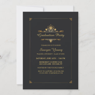 Invitación a la graduación de Recuerdos preciosos