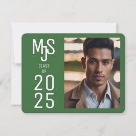 Invitación a la graduación de una buena foto