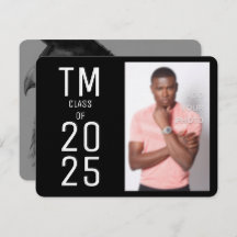 Invitación a la graduación de una buena foto