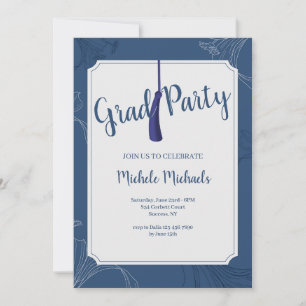 Invitación a la graduación del marco botánico