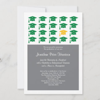 Invitación a la graduación del título