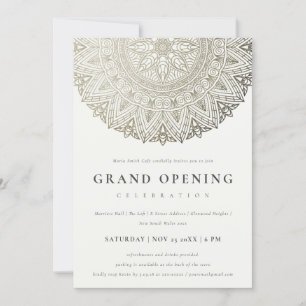 Invitación a la gran apertura de Silver Classy Orn