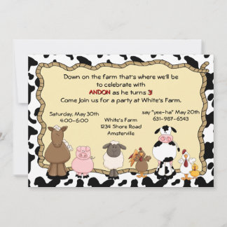 Invitación a la granja Yee-Ha