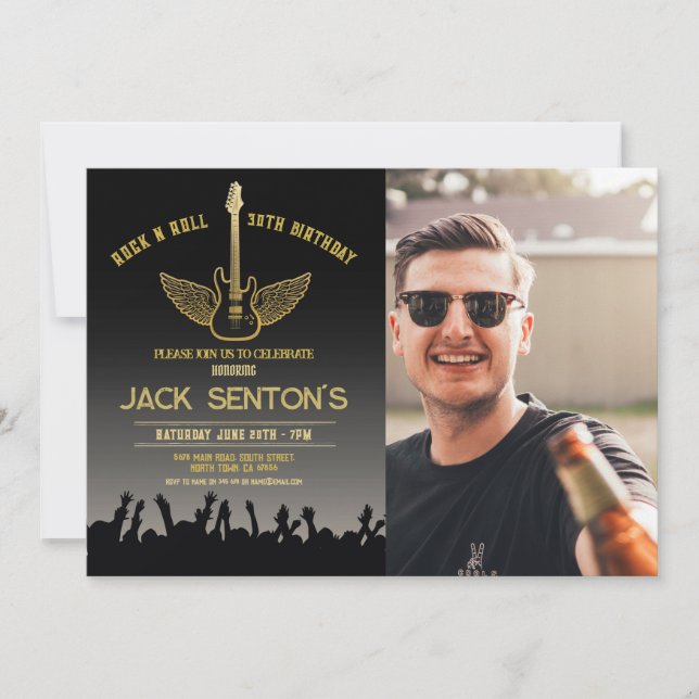 Invitación a la guitarra del Festival de la Fiesta (Anverso)