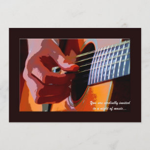 Invitación a la guitarra en zigzag