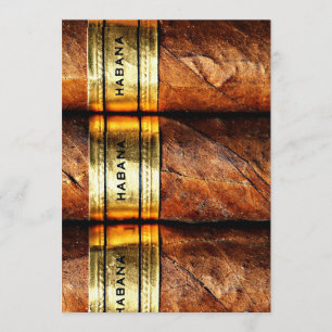 Invitación a la Habana de los cigarros cubanos