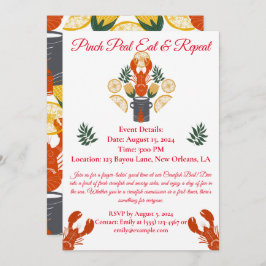 Invitación a la hierba de langosta - Cocina de mar