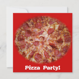 Invitación a la hora del Fiesta Pizza