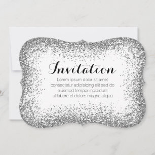 Invitación a la ilusión con espoleta plateada